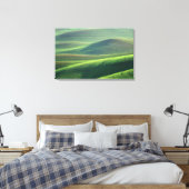 Toile Le blé jaillit dans les collines du Palouse (Insitu(Chambre))