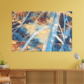 Toile Le bois de chauffe après la tempête (Insitu(Salon))