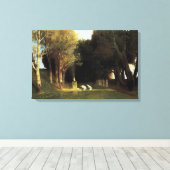 Toile Le Bois sacré par Arnold Böcklin, Art ancien (Insitu (Plancher de Bois))