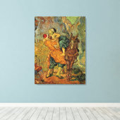 Toile Le Bon Samaritain de Vincent van Gogh (Insitu (Plancher de Bois))