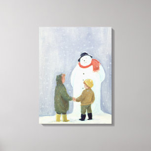 Toile Le bonhomme de neige 2