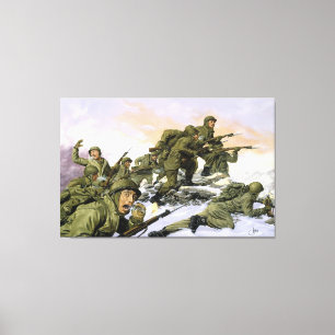 Toile Le Borinqueneers par la copie de Dominique