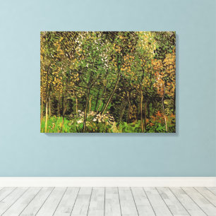 Toile Le bosquet par Vincent van Gogh
