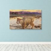 Toile Le bouc émissaire (par William Holman Hunt) (Insitu (Plancher de Bois))
