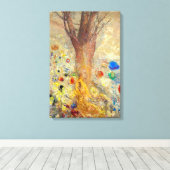 Toile Le Bouddha | Odilon Redon | (Insitu (Plancher de Bois))