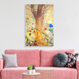 Toile Le Bouddha Odilon Redon