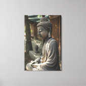 Toile Le Bouddha silencieux (Recto)