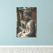 Toile Le Bouddha silencieux (Insitu (Plancher de Bois))