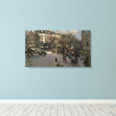 Toile Le boulevard des Italiens, vers 1900 (Insitu (Plancher de Bois))