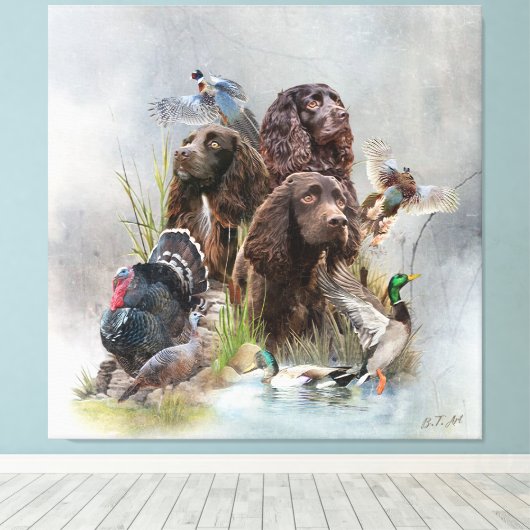 Toile Le Boykin Spaniel (Insitu (Plancher de Bois))