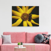 Toile Le Bumble et le Tournesol (Insitu(Salon))