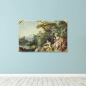 Toile Le cadeau du berger ou, Le nid (Insitu (Plancher de Bois))