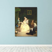 Toile Le Café (Insitu (Plancher de Bois))