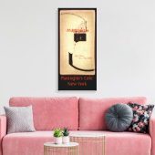 Toile Le café de Mannglio (Insitu(Salon))