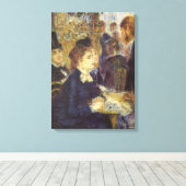 Toile Le Café de Pierre Renoir, Impressionnisme Vintage (Insitu (Plancher de Bois))