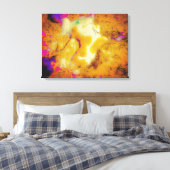 Toile Le calcaire dans la moutarde (Insitu(Chambre))