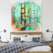 Toile Le California Love Bridge de San Francisco (Insitu(Chambre))