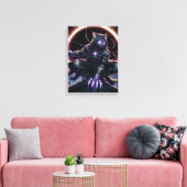 Toile Le cambrioleur de chat galactique (Insitu(Salon))