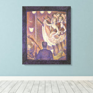 Toile Le Can Can Dance, Le Chahut de Georges Seurat