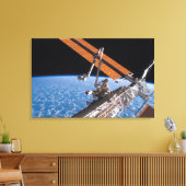 Toile Le Canadarm2 et les ailes de panneaux solaires (Insitu(Salon))