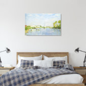 Toile Le canal Saint-Denis (Insitu(Chambre))