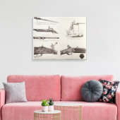 Toile Le canon et son développement (Insitu(Salon))