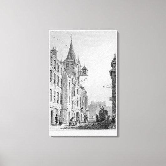 Toile Le Canongate Tolbooth, Édimbourg (Recto)