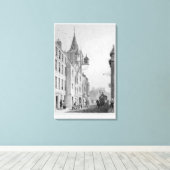 Toile Le Canongate Tolbooth, Édimbourg (Insitu (Plancher de Bois))