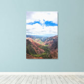 Toile Le canyon de Waimea (Insitu (Plancher de Bois))