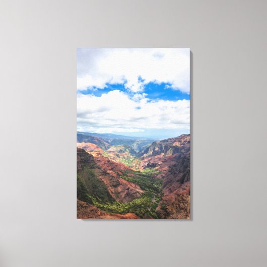 Toile Le canyon de Waimea (Recto)