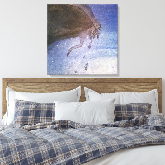 Toile Le cap des magiciens par John Bauer (Insitu(Chambre))