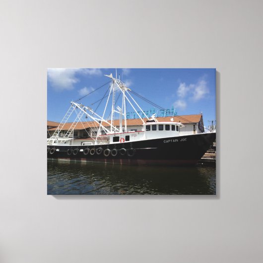 Toile Le capitaine Joe (Recto)