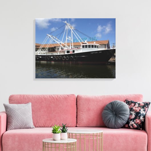 Toile Le capitaine Joe (Insitu(Salon))