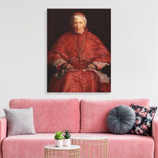 Toile Le cardinal John Henry Newman (Insitu(Salon))