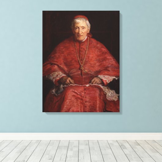 Toile Le cardinal John Henry Newman (Insitu (Plancher de Bois))