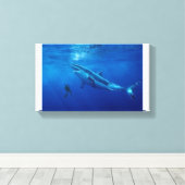 Toile le cauchemar des cinquantaine de pieds (Insitu (Plancher de Bois))