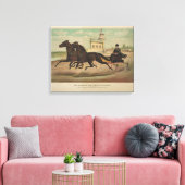 Toile Le célèbre Double Trotting Stretched Canvas Print (Insitu(Salon))