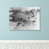 Toile Le célèbre voleur de train "Dixon" Roberts (Insitu (Plancher de Bois))