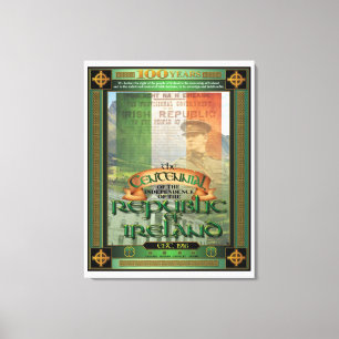 Toile Le Centennial. de la république d'Irlande