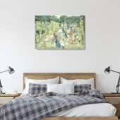 Toile Le centre commercial Central Park de Maurice Prend (Insitu(Chambre))
