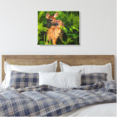 Toile Le cerf de Virginie | Minnesota (Insitu(Chambre))