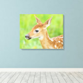 Toile Le cerf de Virginie | Minnesota (Insitu (Plancher de Bois))