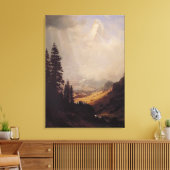 Toile Le Cervin d'Albert Bierstadt, 1867 (Insitu(Salon))