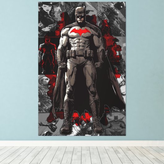 Toile Le Challenger Batman (Insitu (Plancher de Bois))