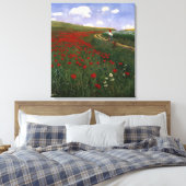 Toile Le champ de pavot (Insitu(Chambre))