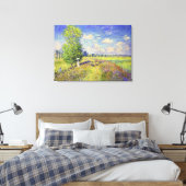 Toile Le champ de pavot d'été, par Claude Monet (Insitu(Chambre))