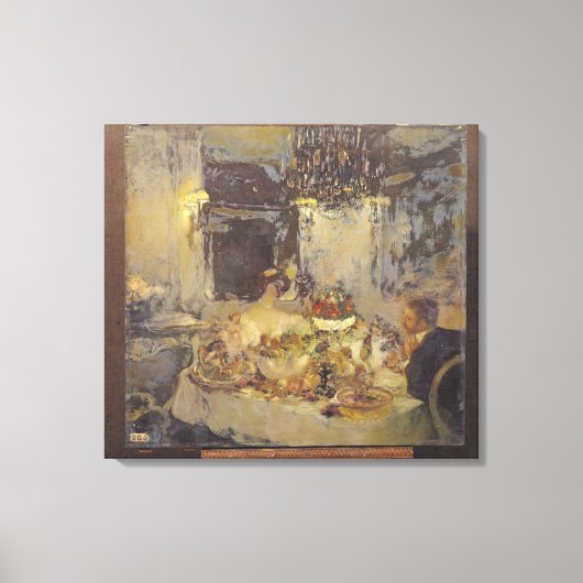 Toile Le Champagne (Recto)