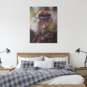 Toile Le Champignon Blessé (Insitu(Chambre))