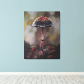 Toile Le Champignon Blessé (Insitu (Plancher de Bois))