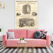 Toile Le Champion des brevets de Herring sécurise (Insitu(Salon))